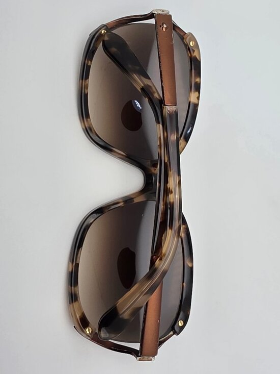 Kate Spade New York Laurie Carmel Tortoise Frame Brown Gradient Lens Sunglasses main image 6